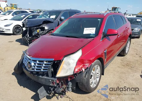 2015 Cadillac Srx Luxury Collection from USA, damaged, VIN 3GYFNBE3XFS599334